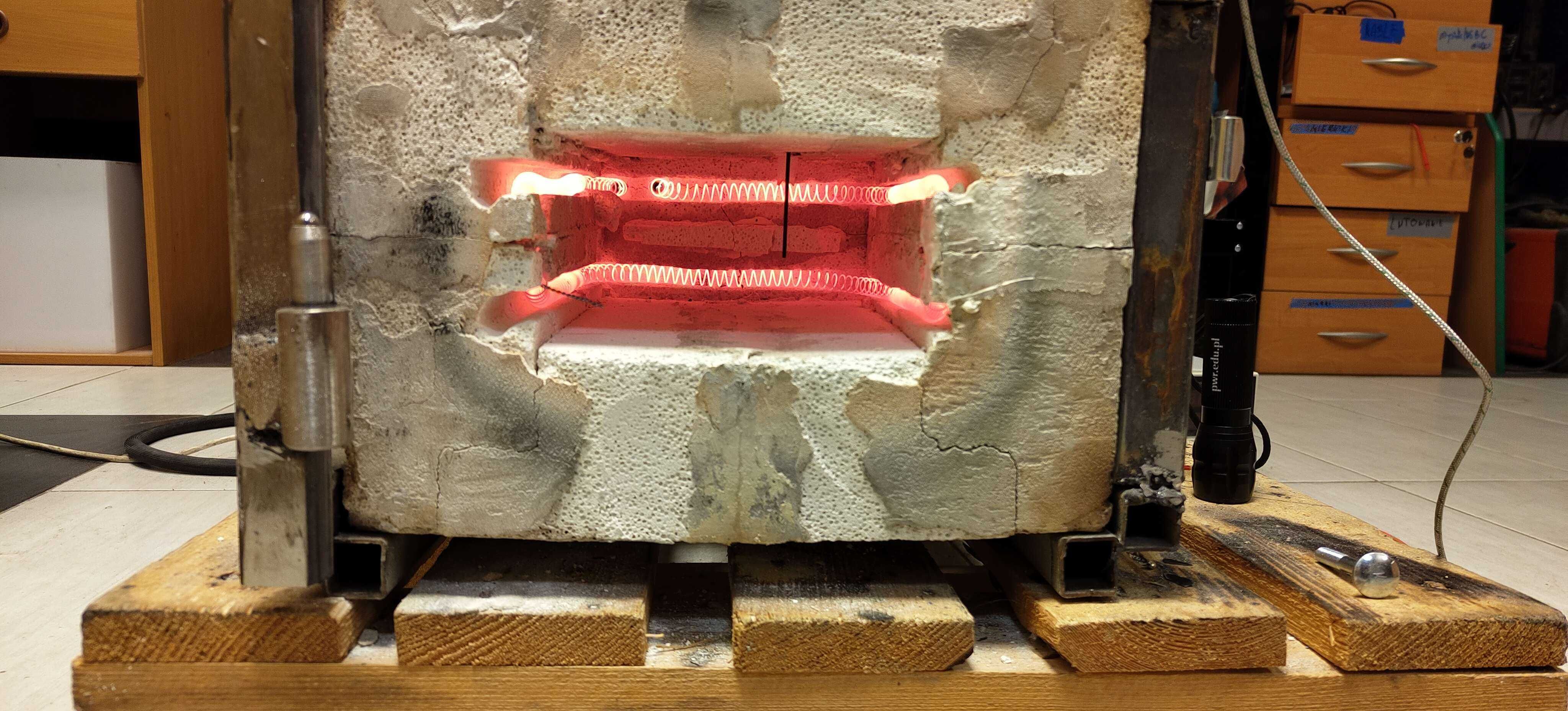 Piec wysokotemperaturowy do 1200°C z modułem WiFi