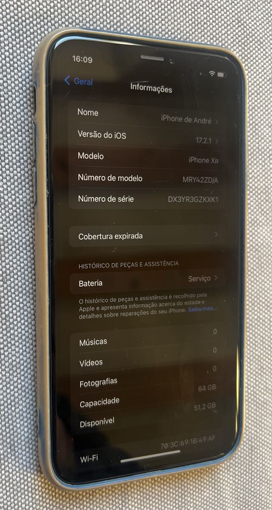 Telemovel IPhone Xr 64gb