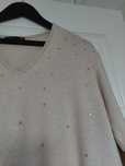 Sweter Zara kremowy jak nowy