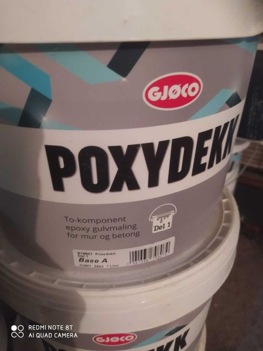 Poxydekk farba do betonu, do posadzki, do ścian