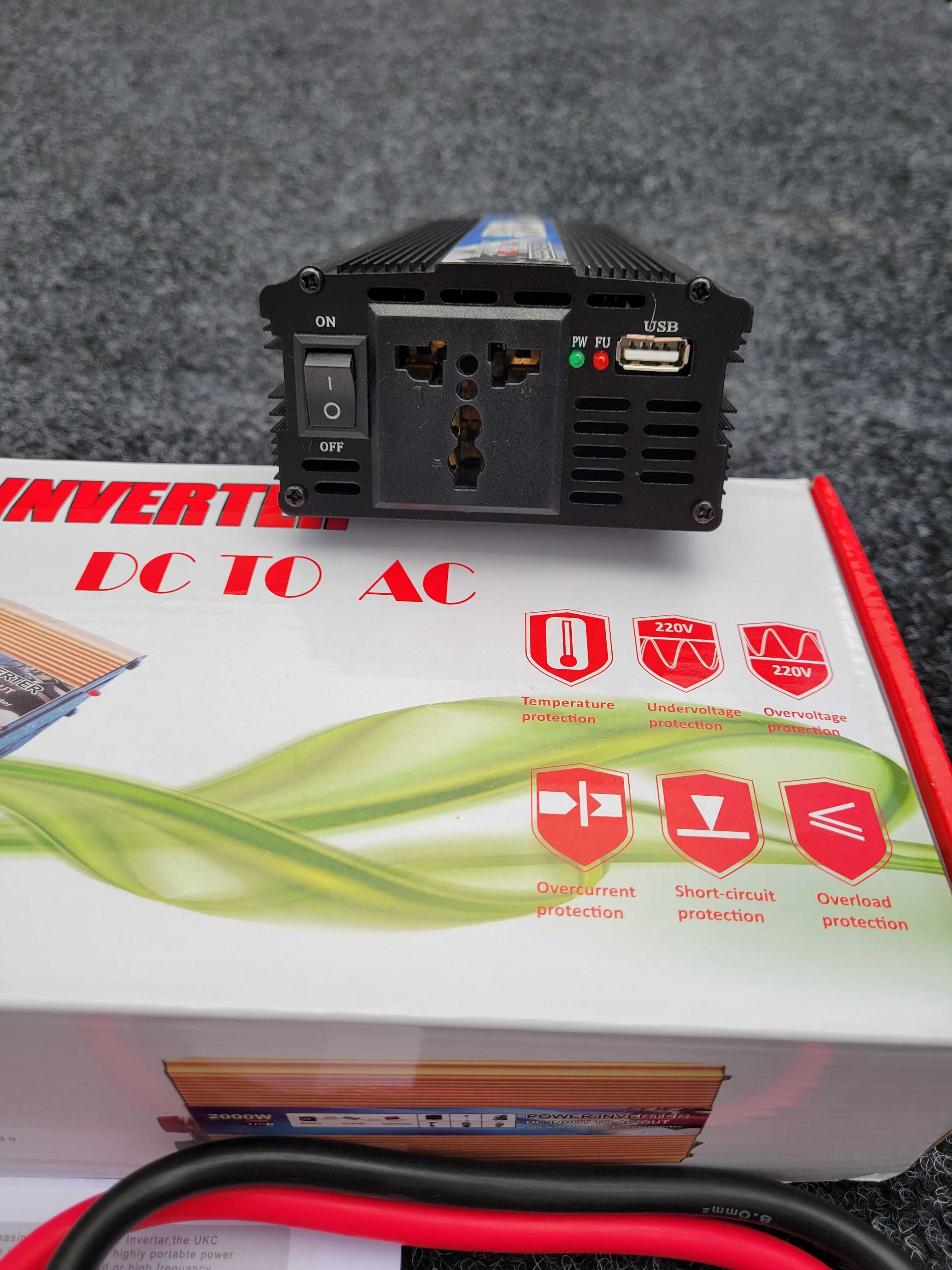 Power Invertor 2000W USB