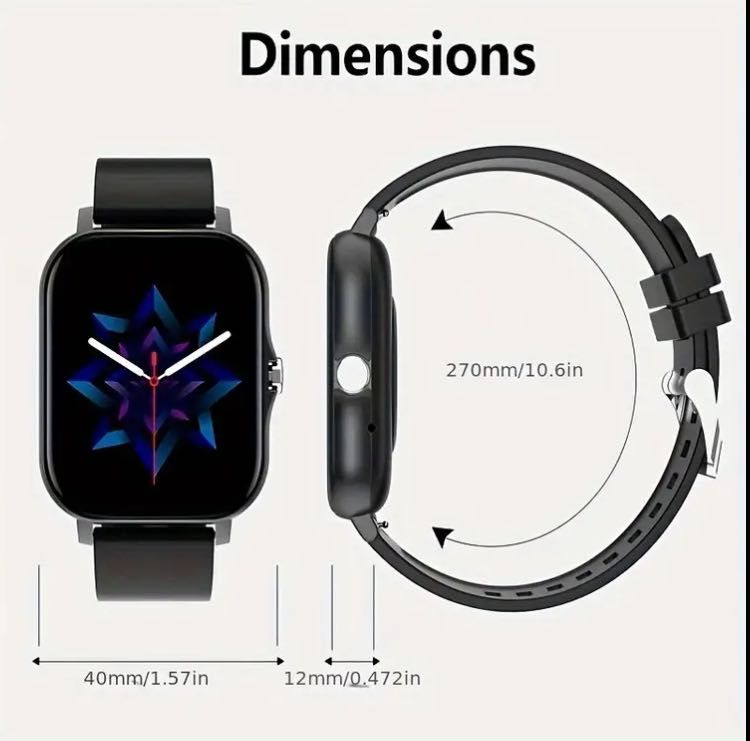 Zegarek SMARTWATCH, sportowy, męski i damski.
