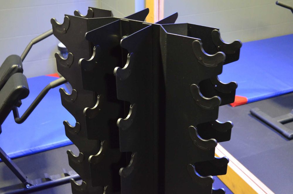 Stojak pionowy na Hantle HEX _ 14 Par_ na kółkach !!!