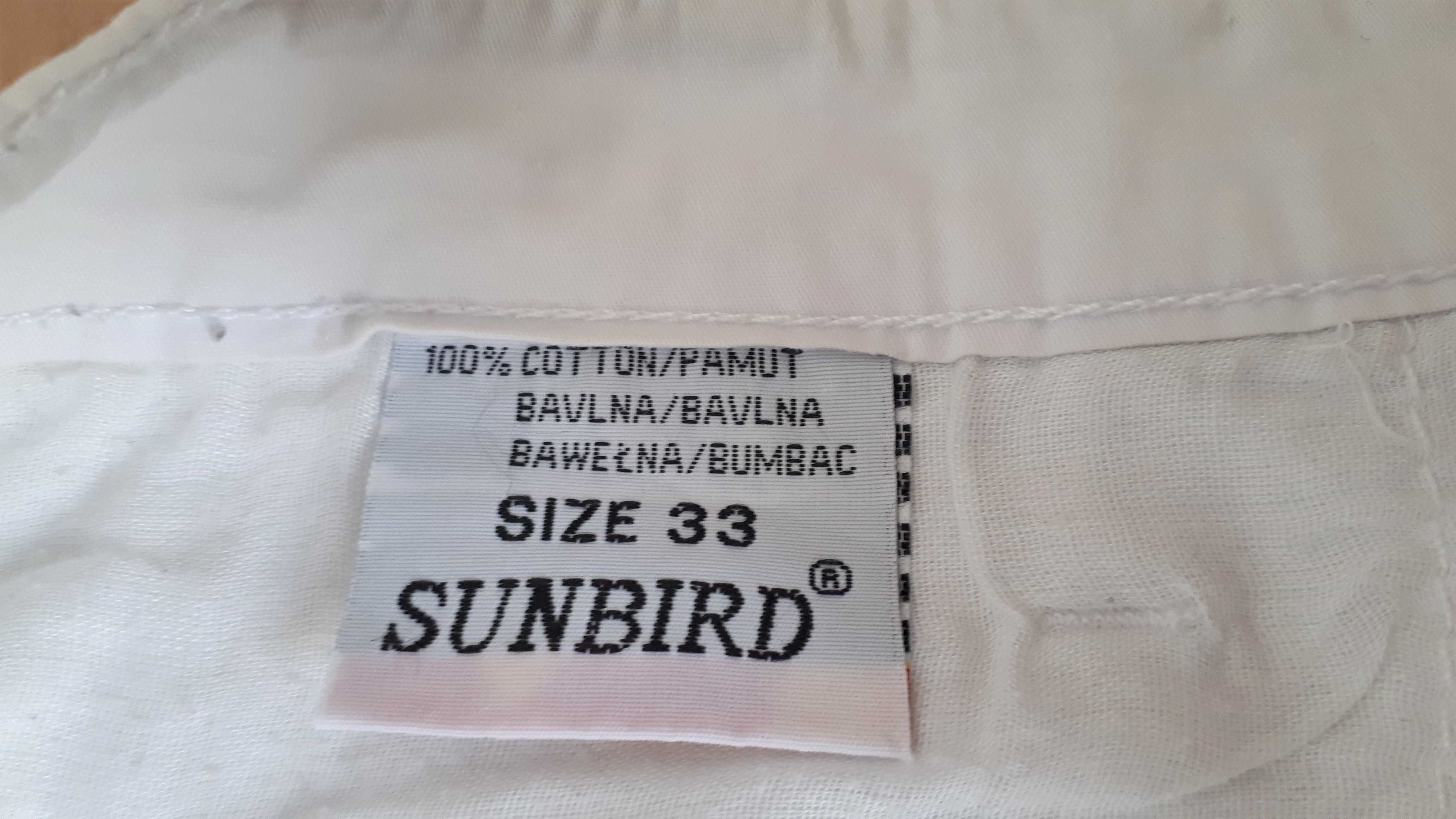 spodnie damskie letnie białe M