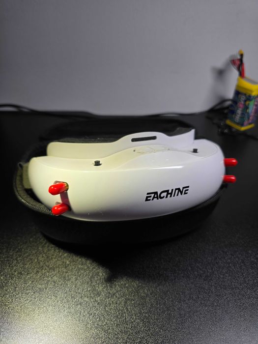 FPV Окуляри Eachine EV200D 4 антени Foxeer Кастомний Акум USB-C + XT30