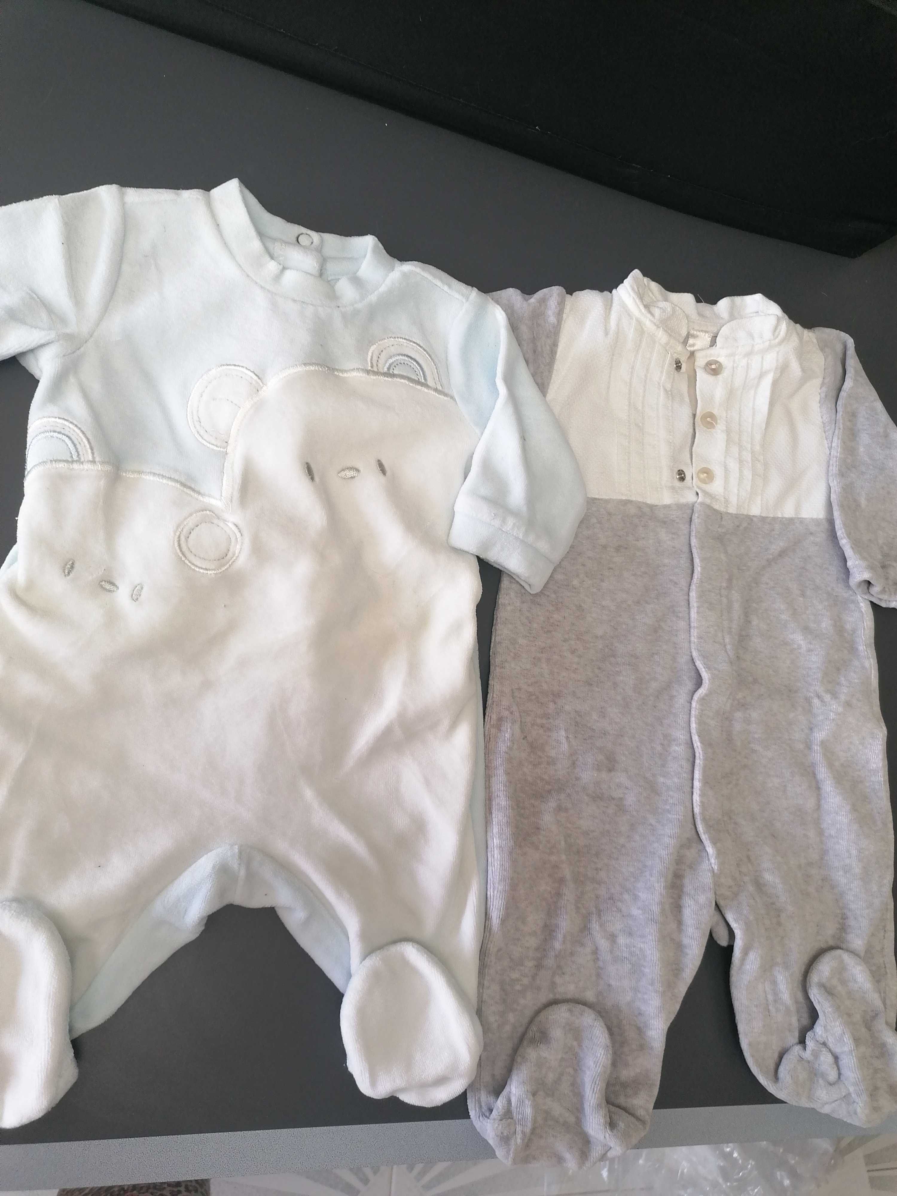 Babygrow de inverno para menino 0-6m