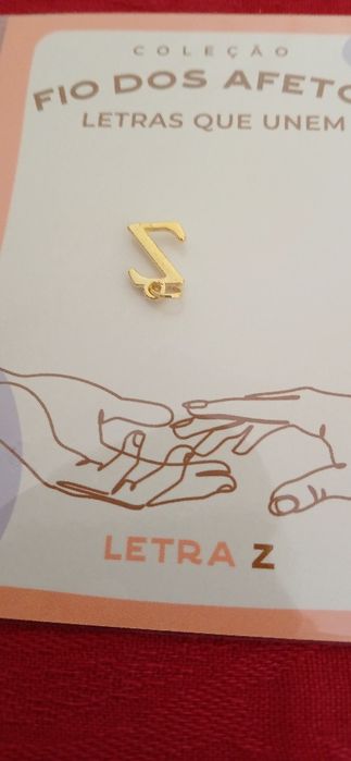 Letra Z, da coleção Fio dos Afetos, nova