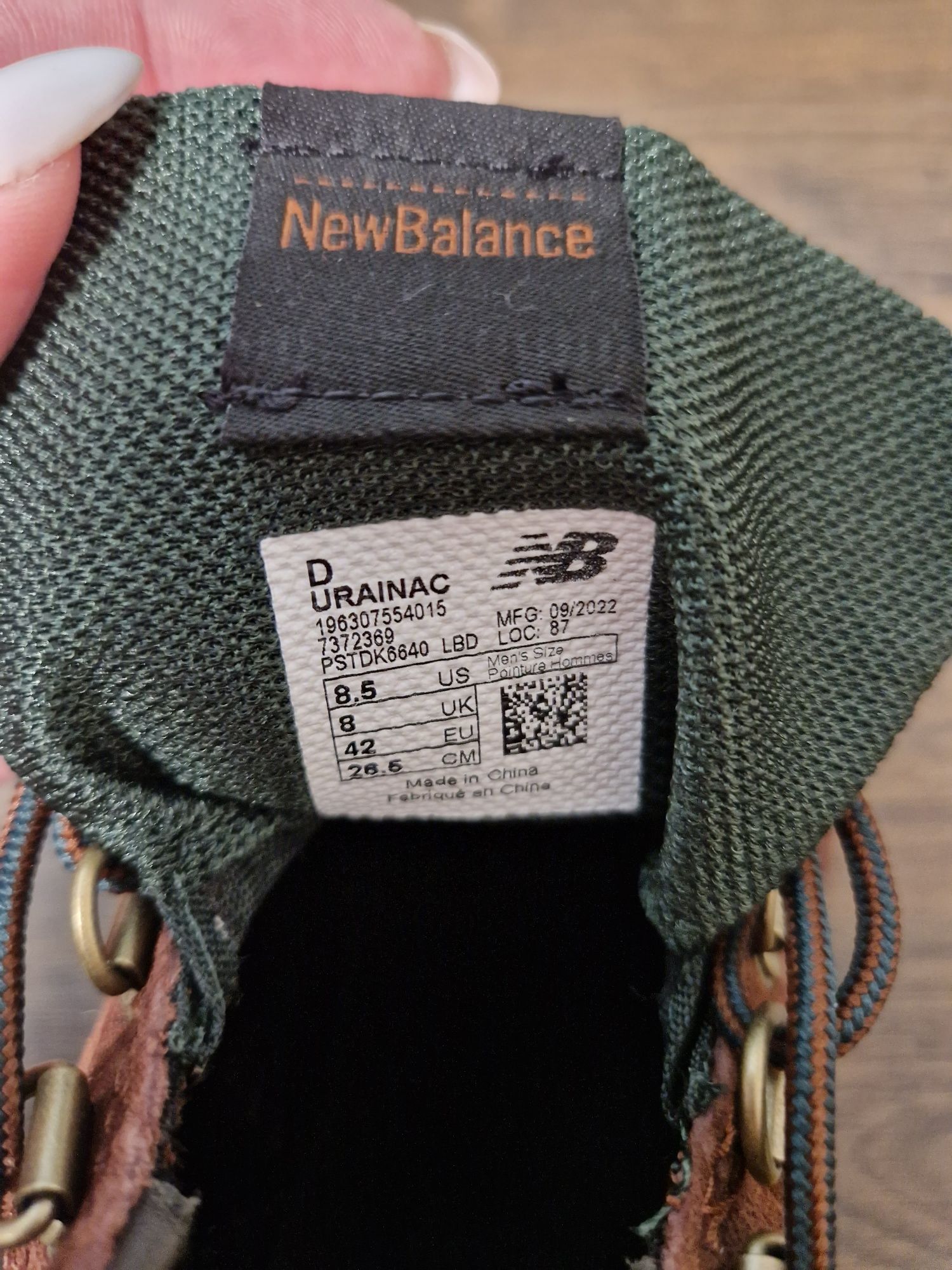 Черевики New Balance Unisex Rainier US 8,5 26,5 см