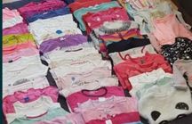 80sztuk, Zestaw, mega paka ubrań dla dziewczynki rozmiar 110,116,122,