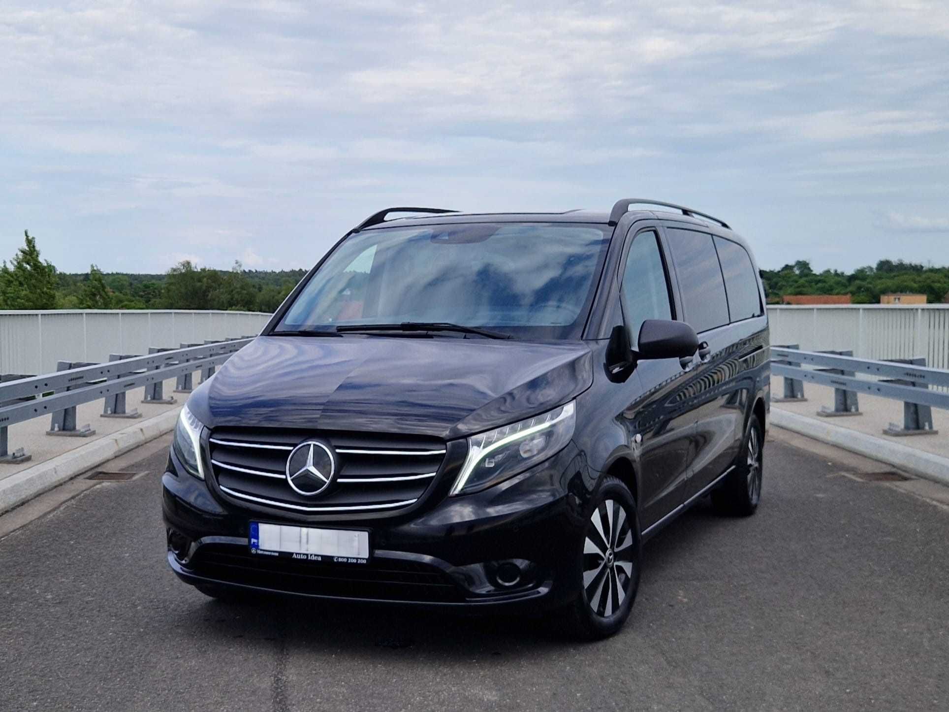 Wynajem busa Mercedes-Benz Vito Extra Długi, 8 miejsc, Wypożyczalnia
