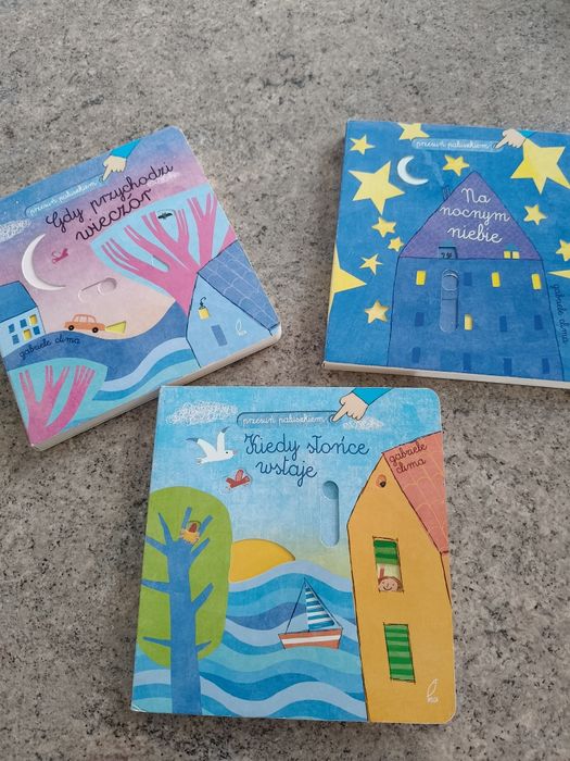 Seria książek przesuń paluszkiem