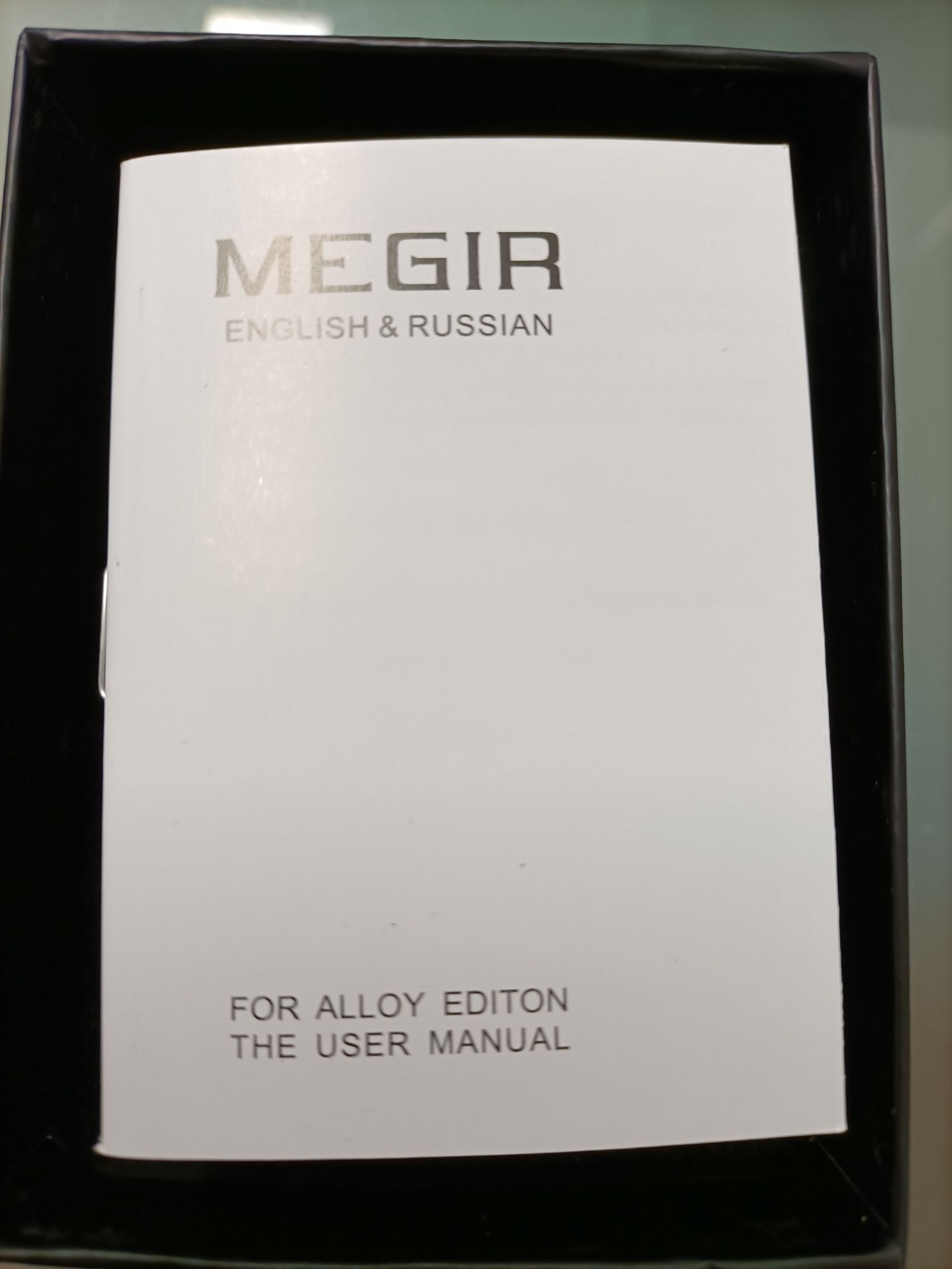 Relógio Megir cronograph novo