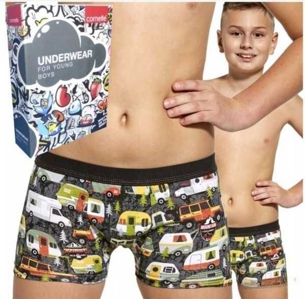 CORNETTE szorty bokserki CAMPER kamper 158/164
