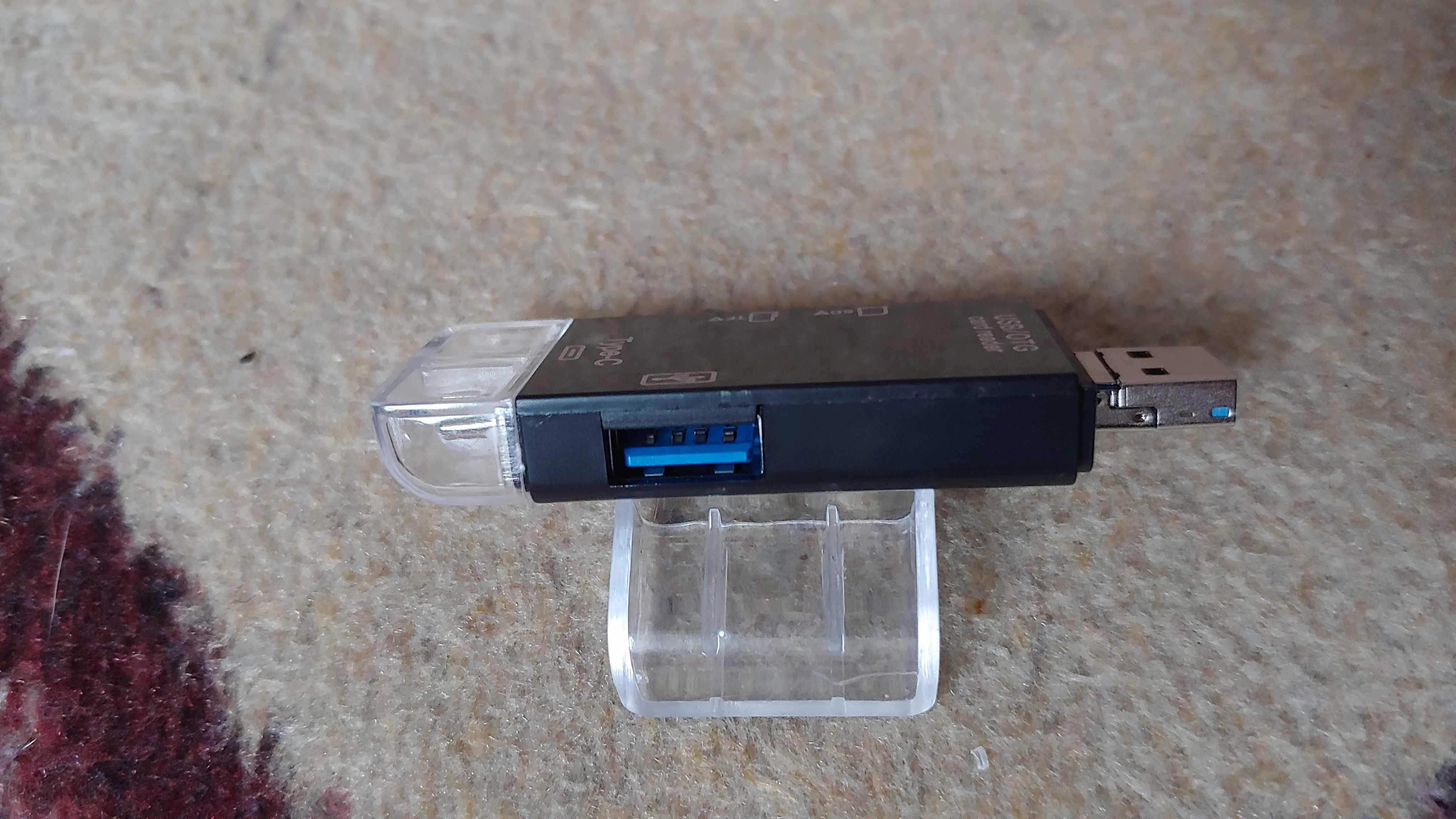 Картридер Sd Tf type-c micro usb Usb 3.0  Мульти OTG новый