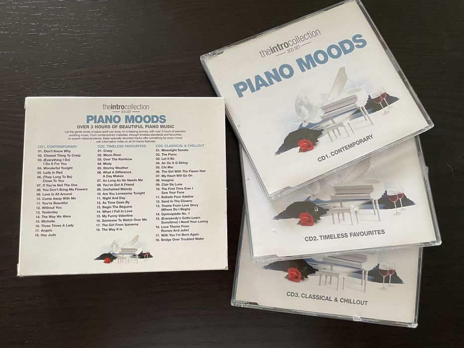 CDs Música Coleção Piano Moods