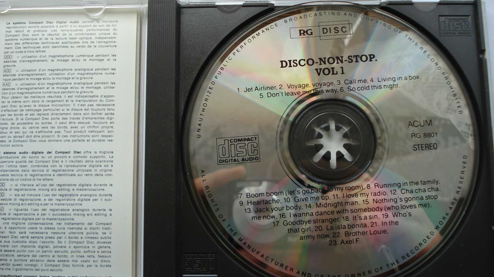 Płyta CD Disco Remix (vol1, vol2, vol4) zestaw 3 płyt - sprzedam