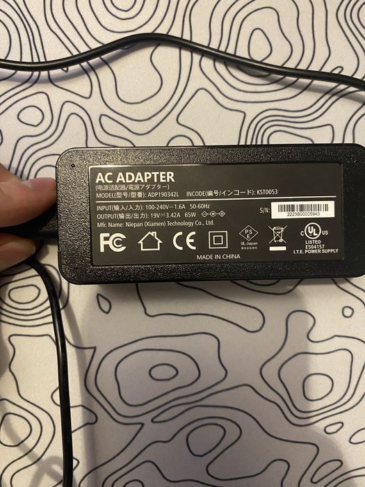 Блок живлення для монітору  19v