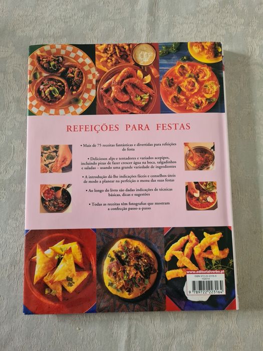 Livro Refeições para festas