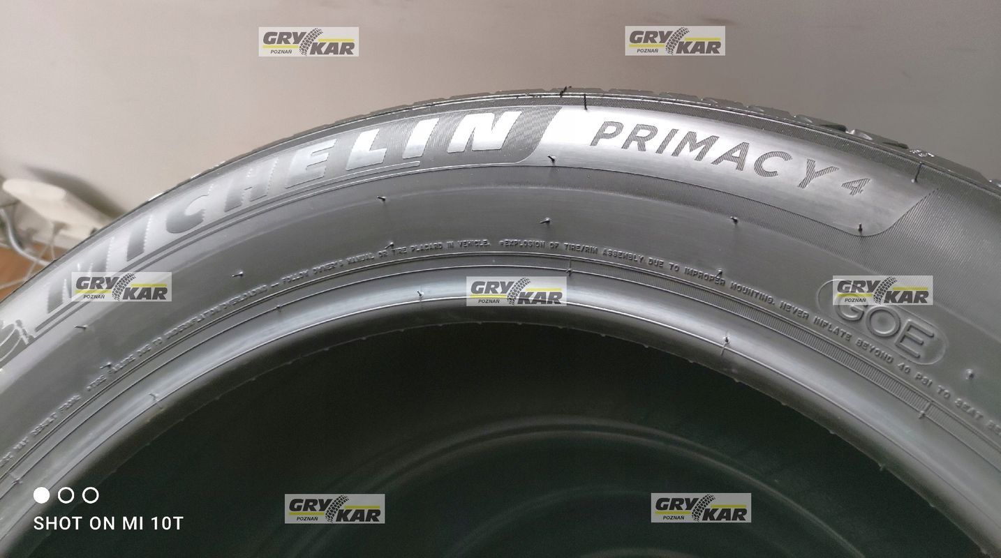2x 235/55r19 Michelin Primacy 4 Goe Suv Acoustic 105w A/B/70dB 3 lata