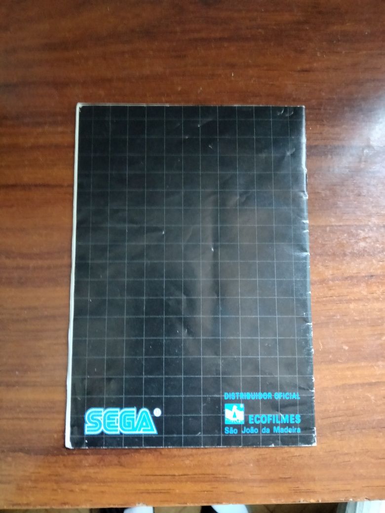 Manual de instruções jogo Megadrive
