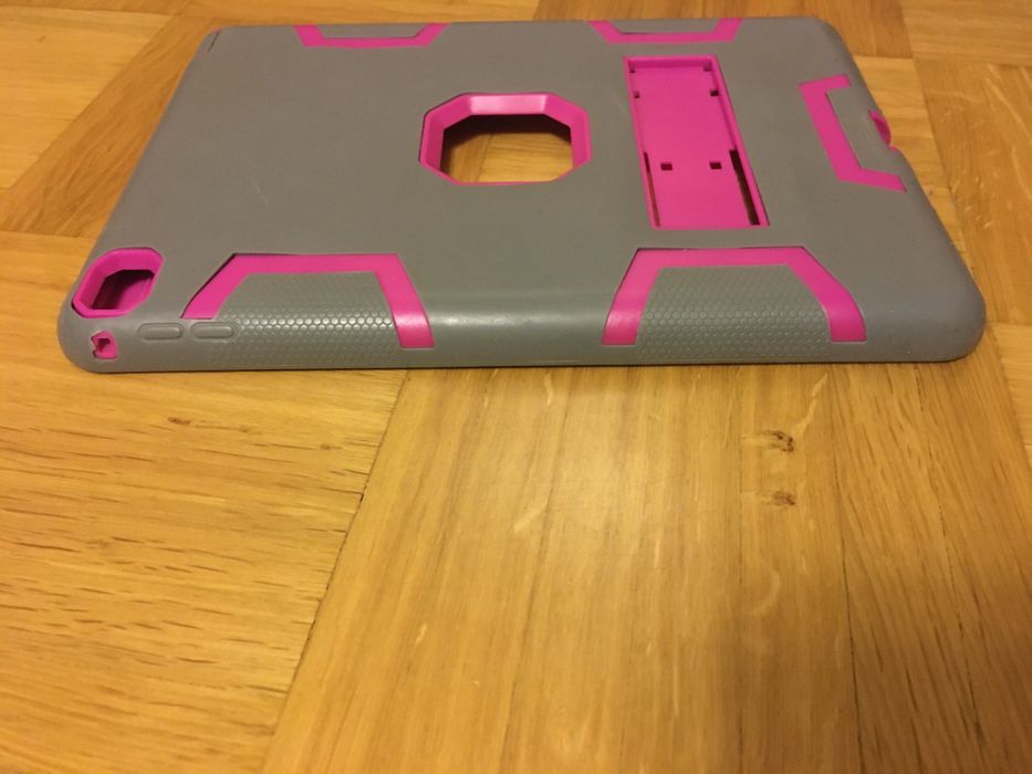 Mocne różowo szare etui do tabletu Apple iPad Air 2