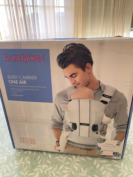 Marsúpio Babybjorn One Air Rosa