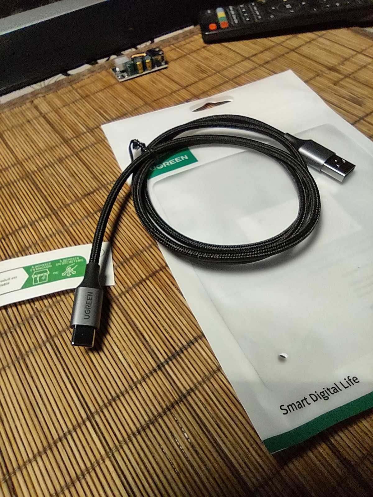 Магнітна зарядка Шнур USB type c ugreen якість на висоті,