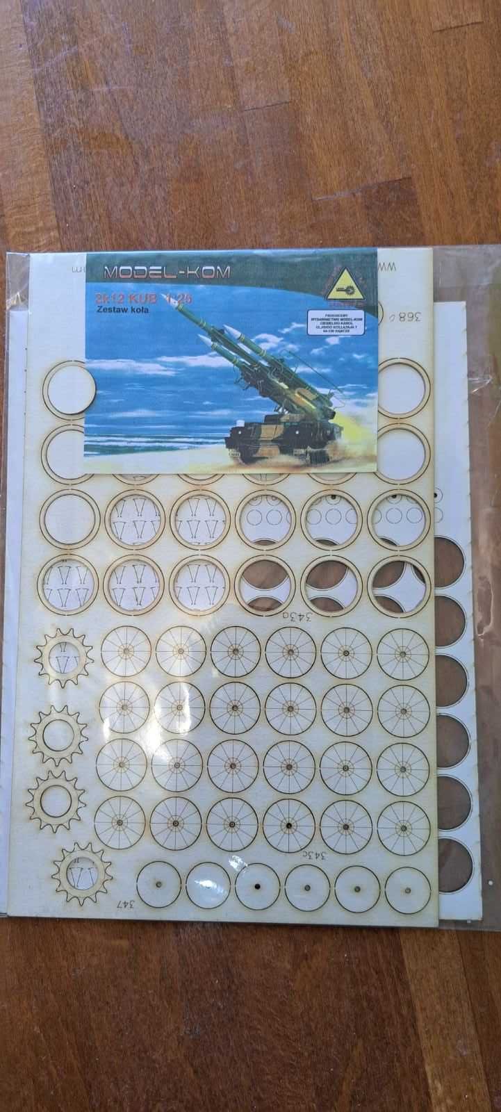 Лазерна різка до 2K12 KUB (SA6) Model-Kom
