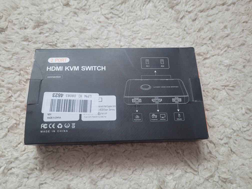 Przełącznik hdmi kvm switch
