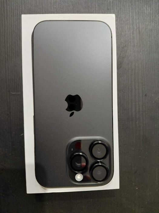 iPhone 16 Pro 256GB Titânio Preto + Fatura + Garantia
