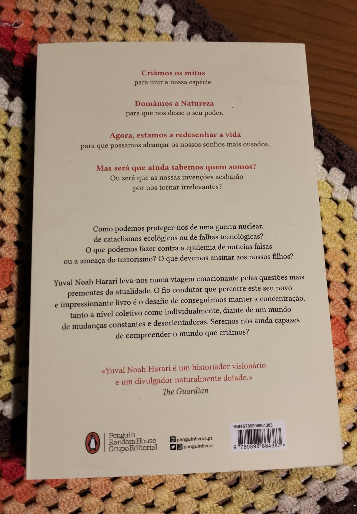 "21 Lições para o Século XXI", de Yuval Noah Harari