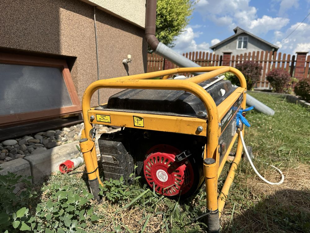 Генератор бензиновий 3300w вживаний SCHWARTZMANN