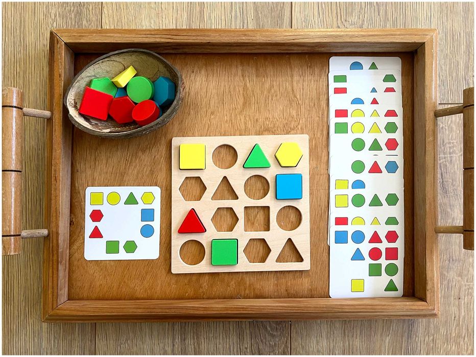 Jogo de Madeira - Formas Geométricas