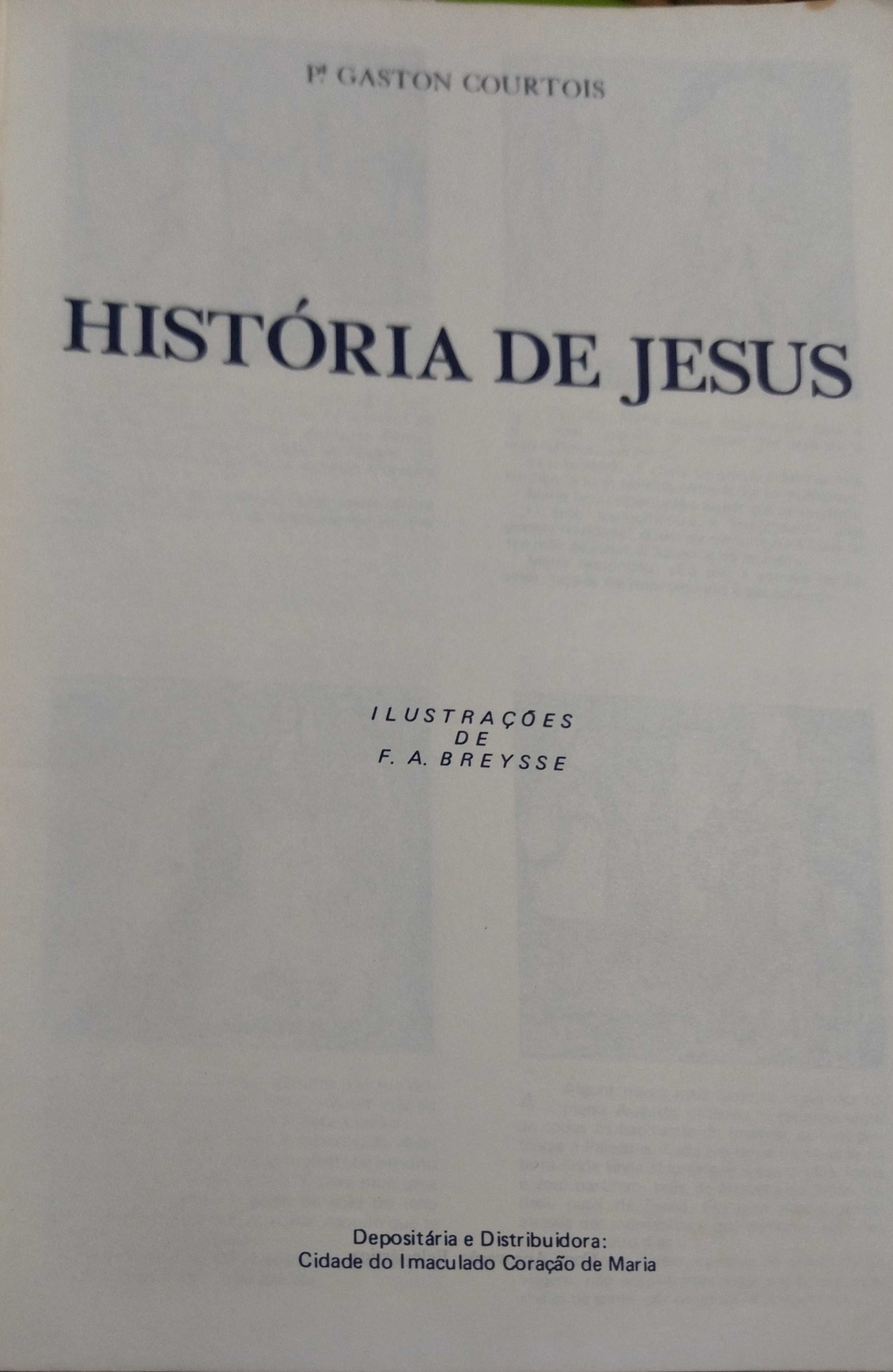 Livro A História de Jesus P.e Gaston Courtois