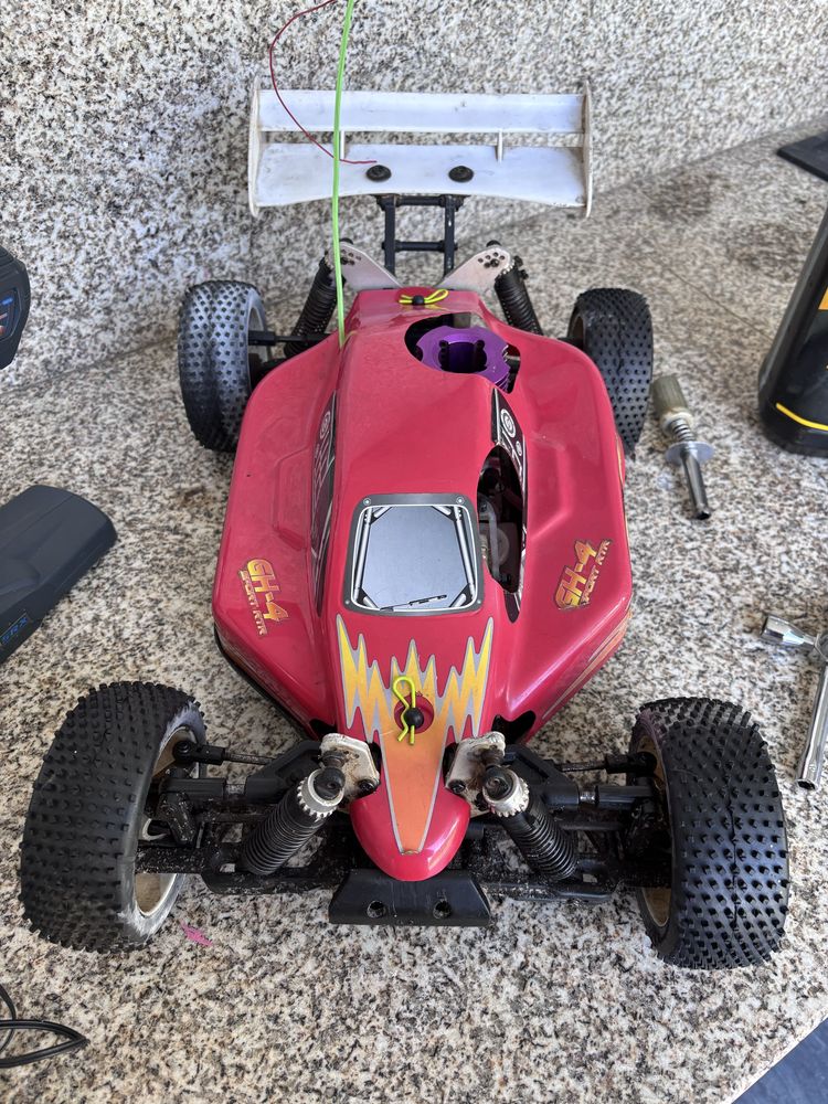 Carrinho RC gasolina