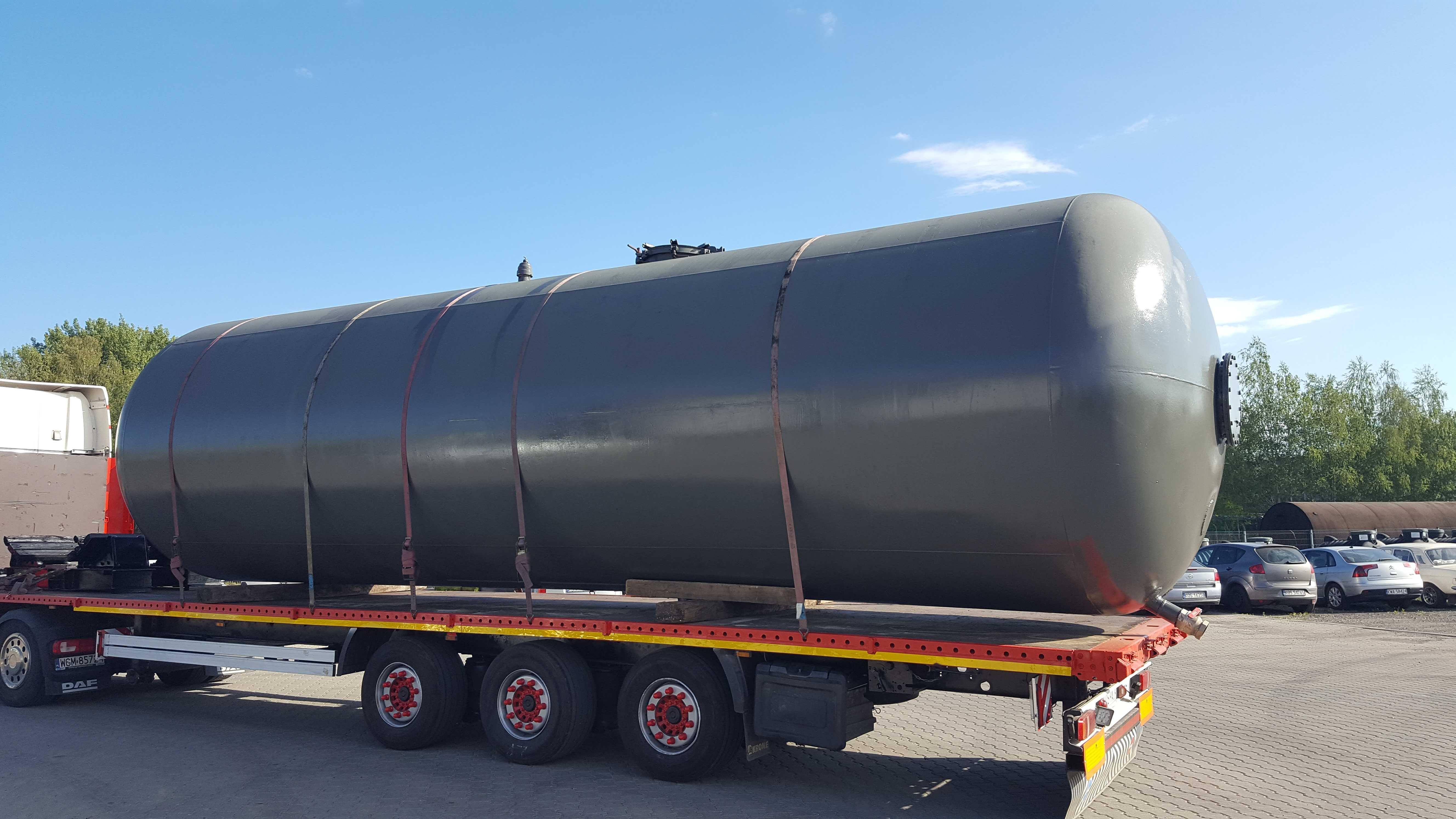 Zbiornik stalowy 60m3- 60000l- 60 000l- wężownica, kolejowy, cysterna