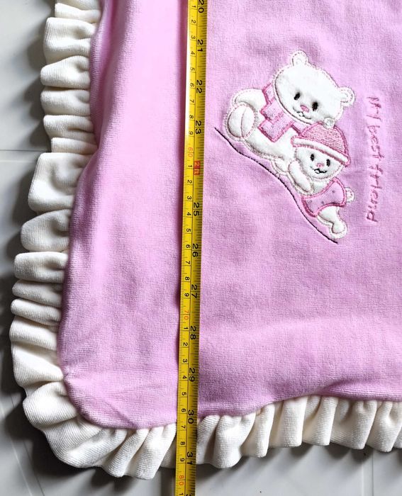 Cobertor Manta Bebé Polar Veludo 80 X 80 cm