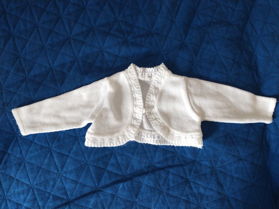 Biały sweterek / Bolerko 74