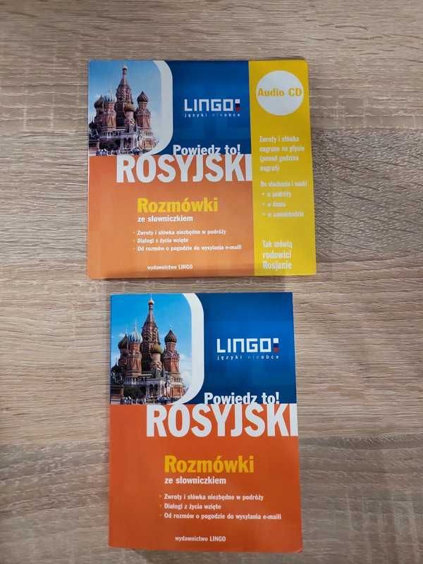 Rozmówki rosyjskie + płytka Lingo