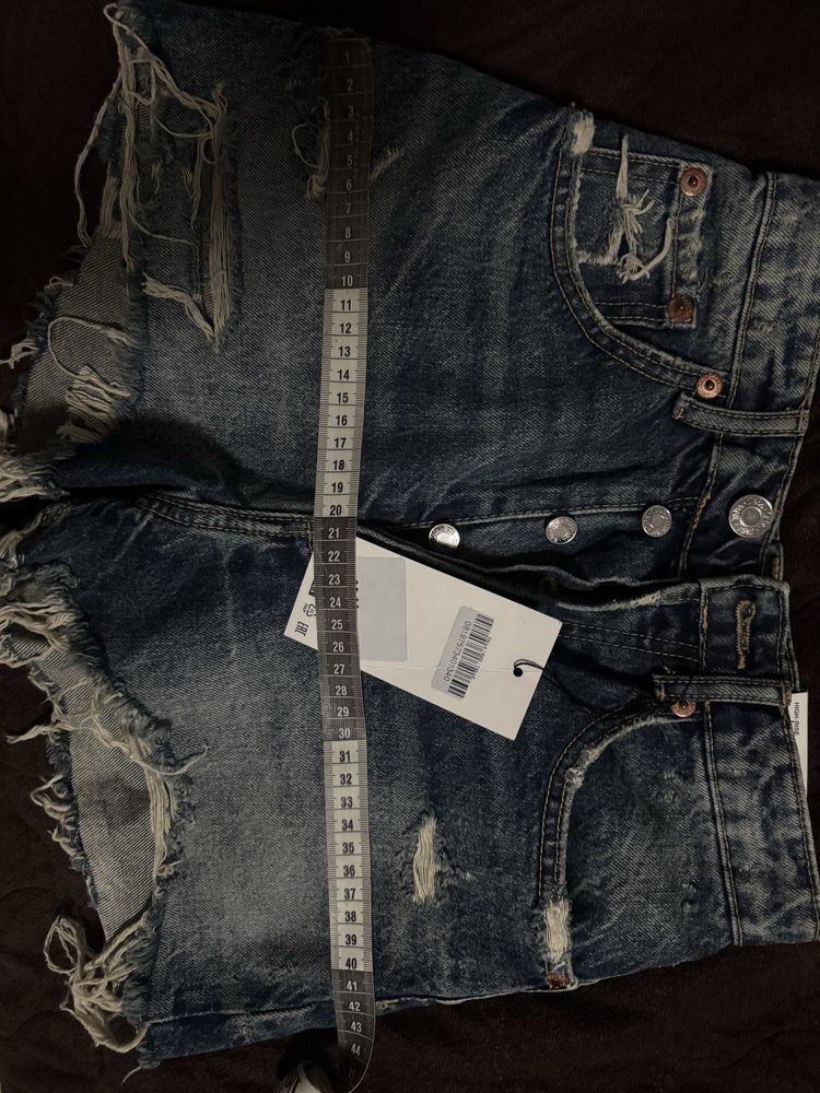 Джинсові шорти zara