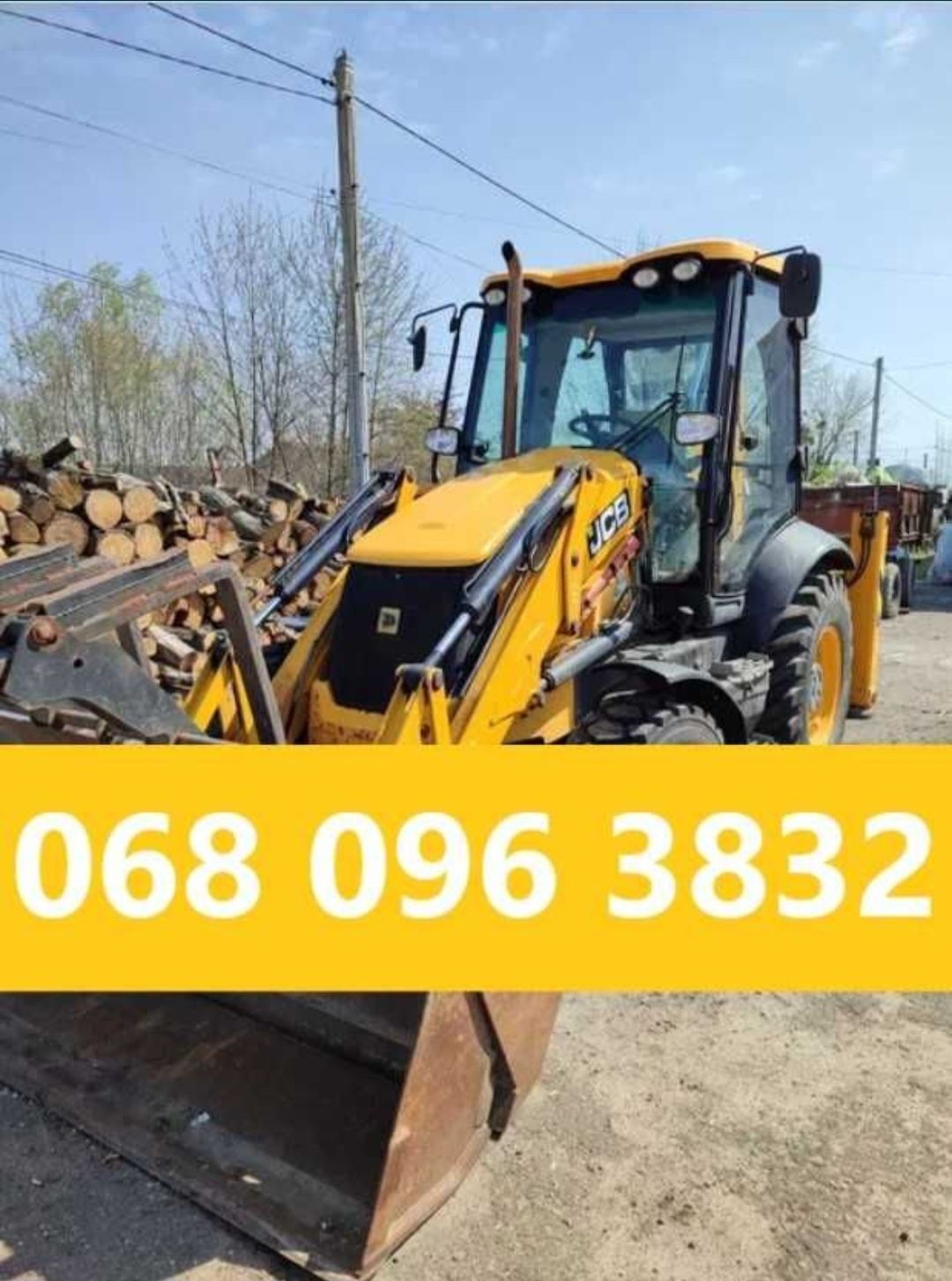 Послуги екскаватора JCB-3CX