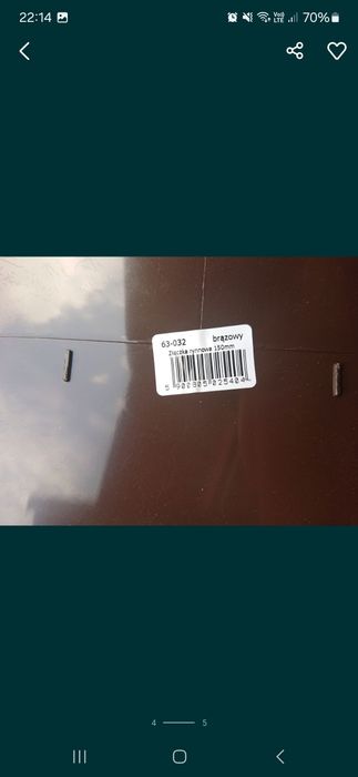 Złączki I zaślepki rynnowe Bryza 150 mm