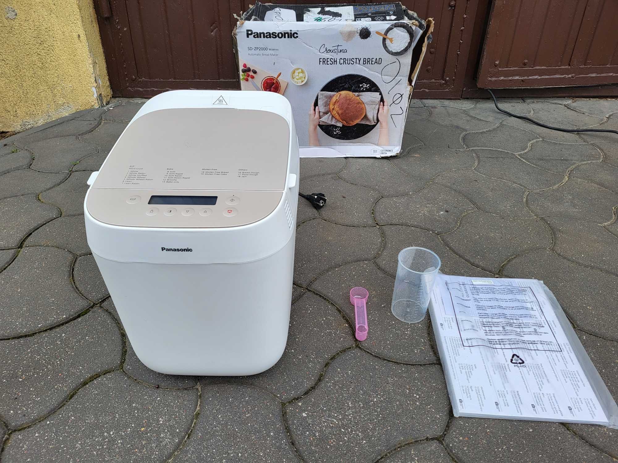 Wypiekacz do chleba ciast Panasonic SD-ZP2000 nocny 700w NOWY idealny