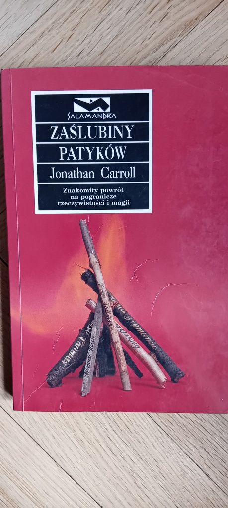 Książka "Zaślubiny patyków" Jonathan Carroll