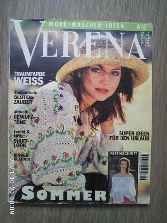 Журнал Verena , приложение к журналу BURDA , 6 / 1994 гг