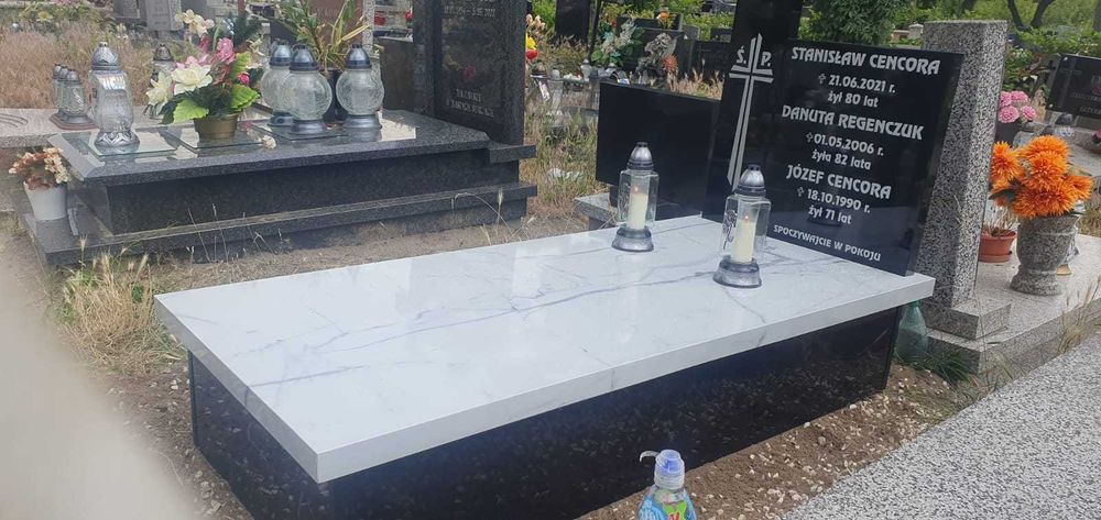Nagrobki w dobrej cenie, montaż w całej Polsce 3050zł.