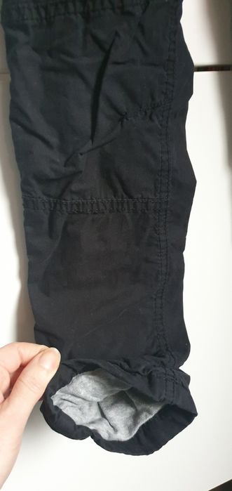 Spodnie chłopięce z podszewką r.122