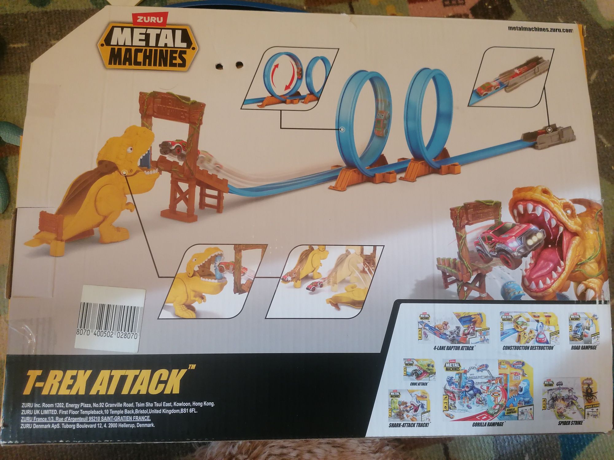 Metal machines atak t-rexa tor samochodowy stan idealny