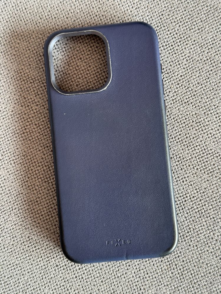 Etui Fixed MagLeather MagSafe do iPhone 15 Pro Max
