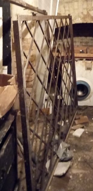 Krata metalowa duża metalowa stal druty kontownik